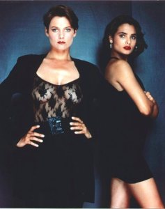 Pam Bouvier and Lupe Lamora vie for Bond's affections